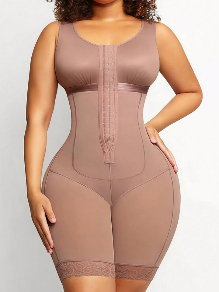 Salopetă modelatoare SHEIN, maro