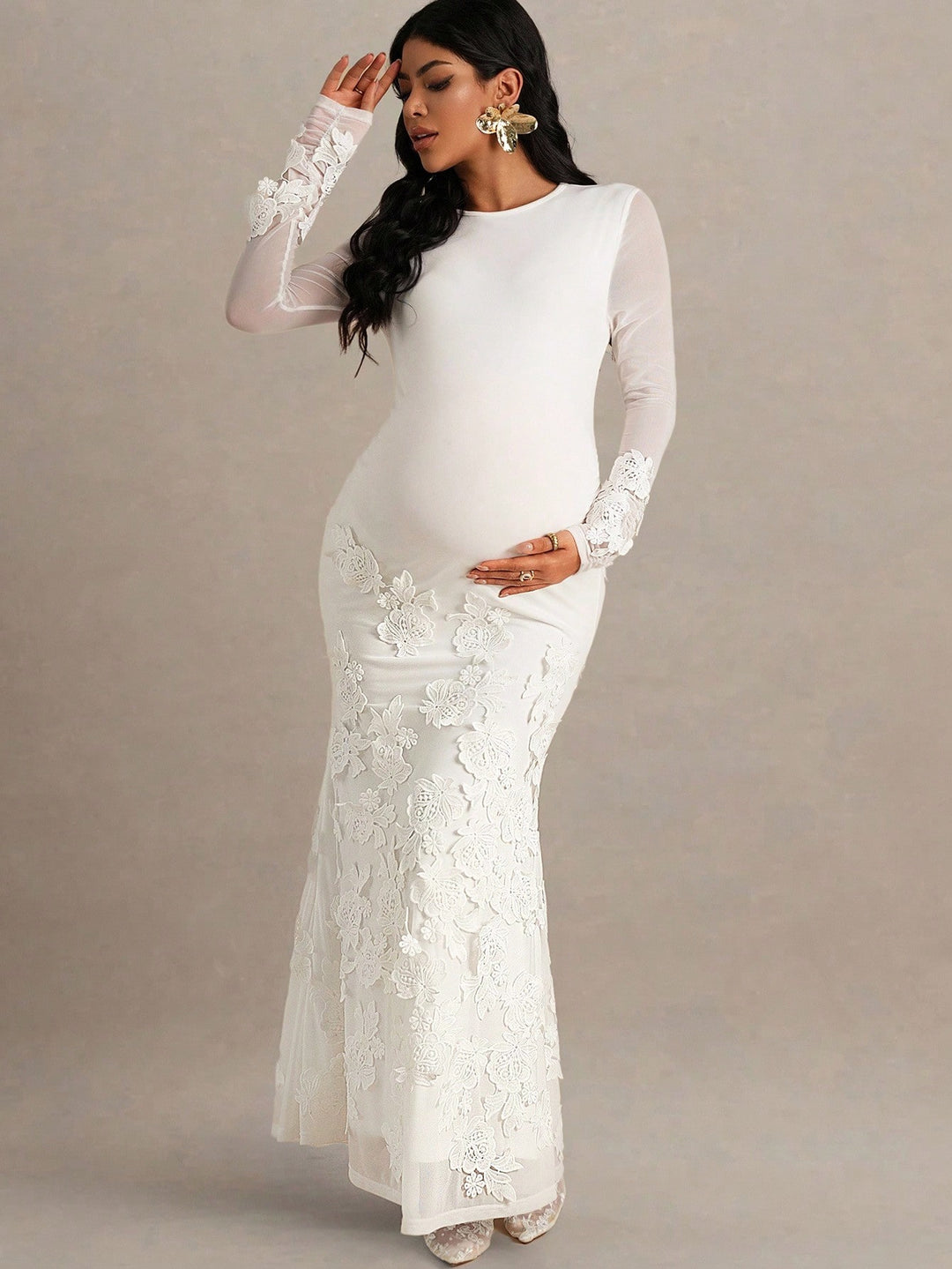 Rochie SHEIN, alb