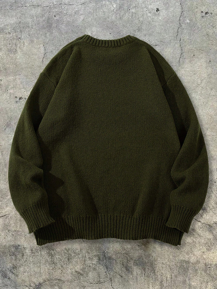 Pulover SHEIN, verde