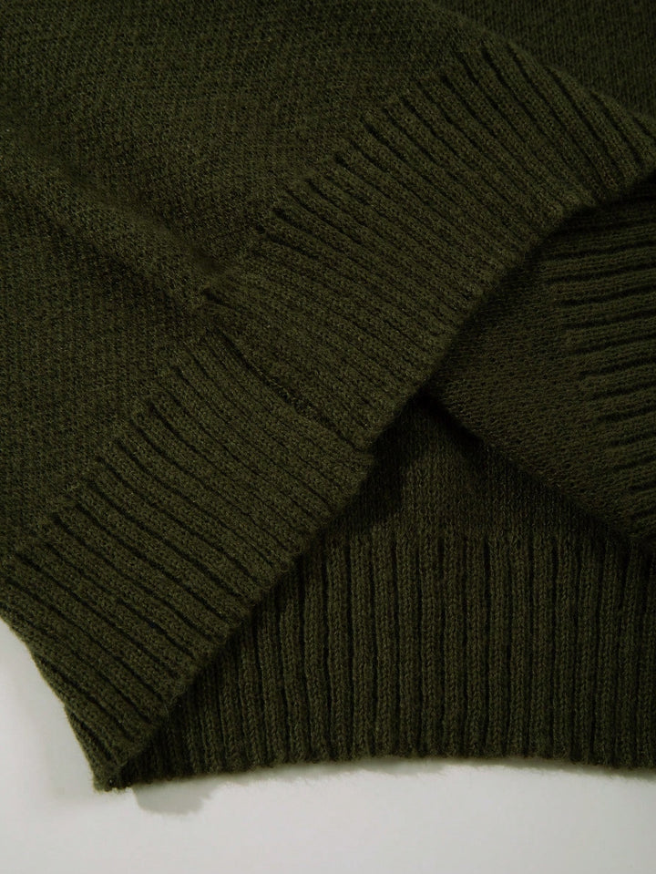 Pulover SHEIN, verde