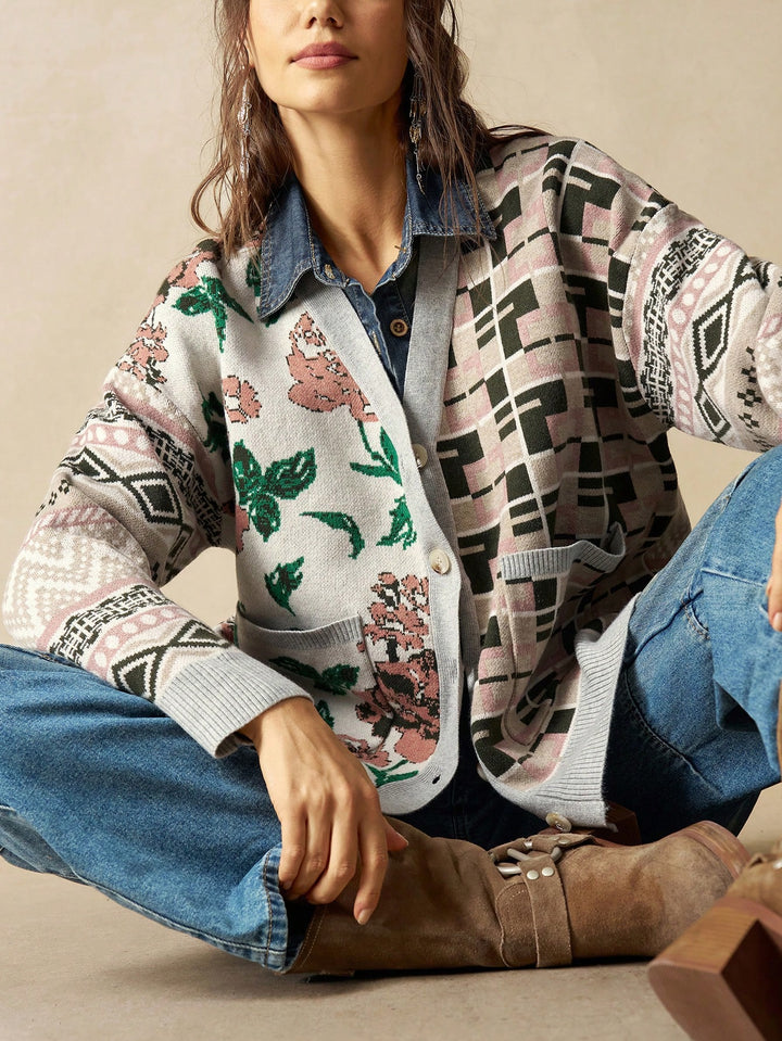 Cardigan SHEIN, mix culori