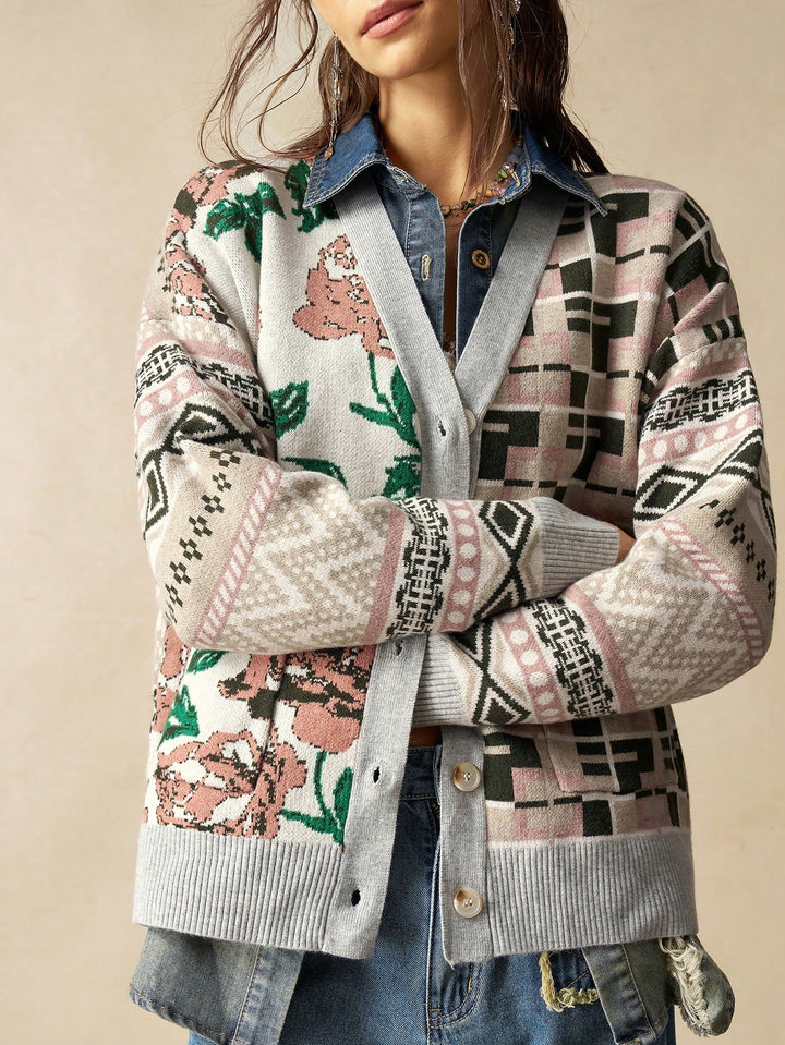 Cardigan SHEIN, mix culori