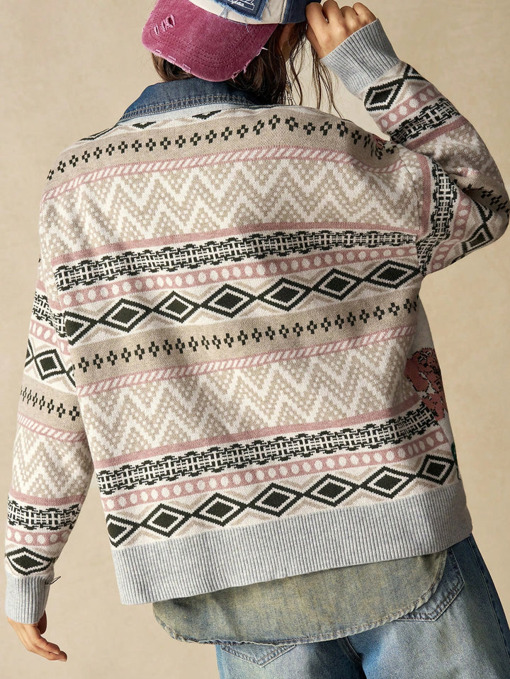 Cardigan SHEIN, mix culori