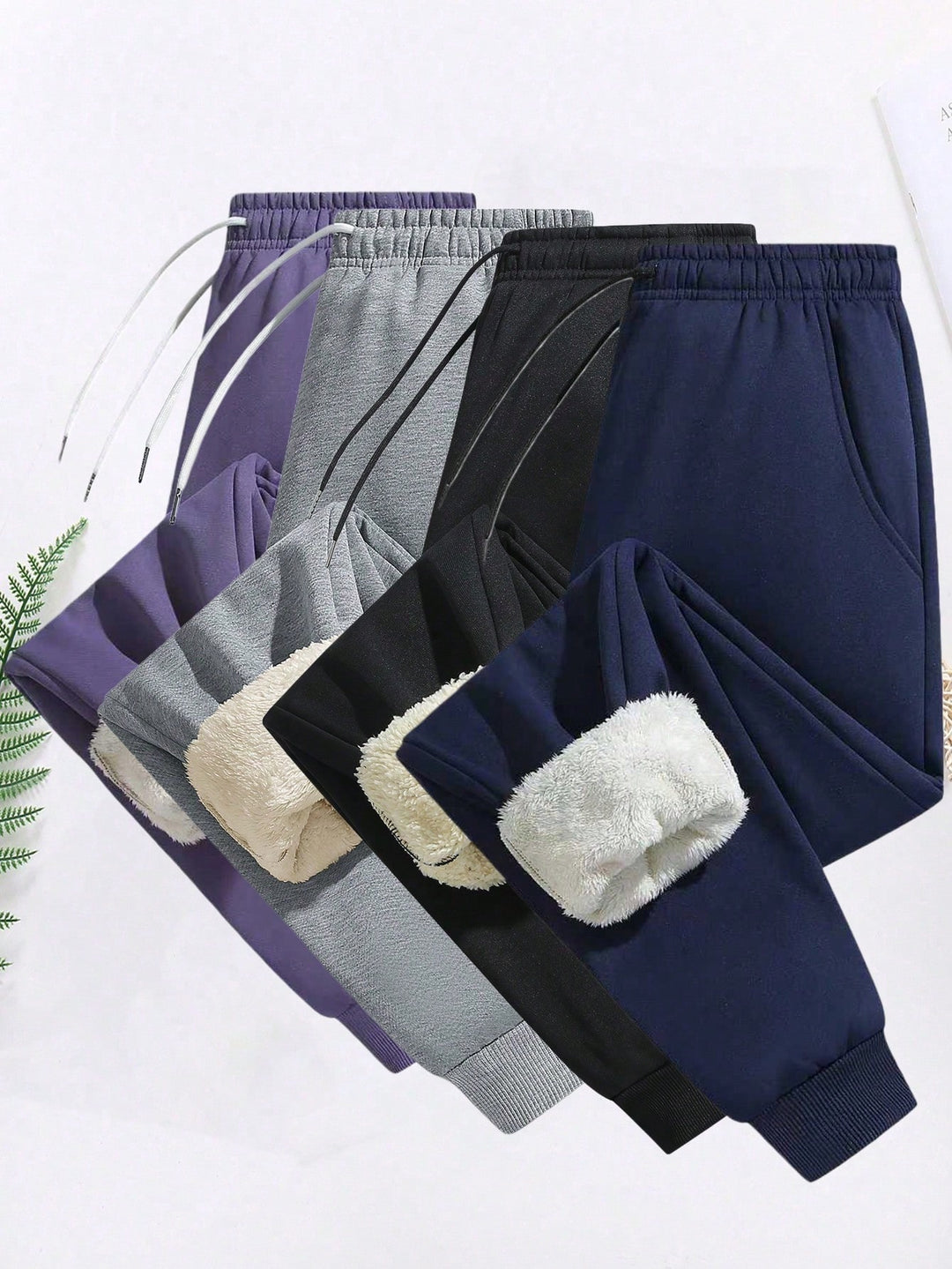 Pantaloni SHEIN, albastru