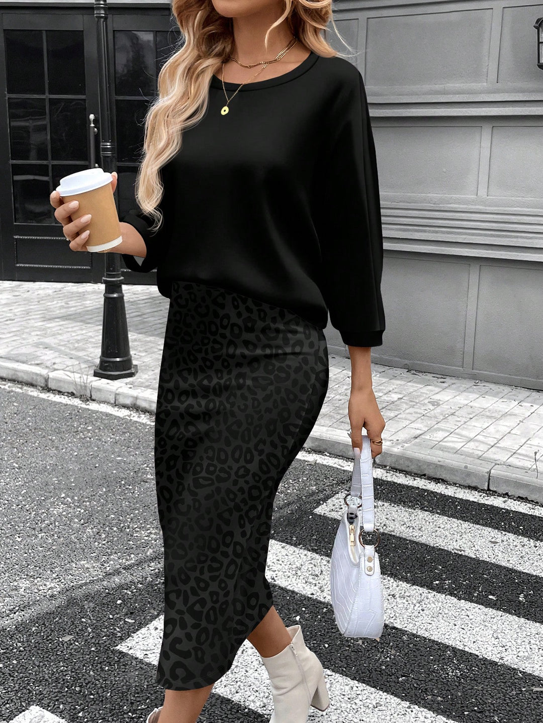 Compleu SHEIN, mix culori