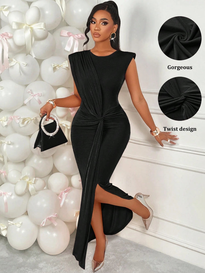 Rochie maxi SHEIN, negru