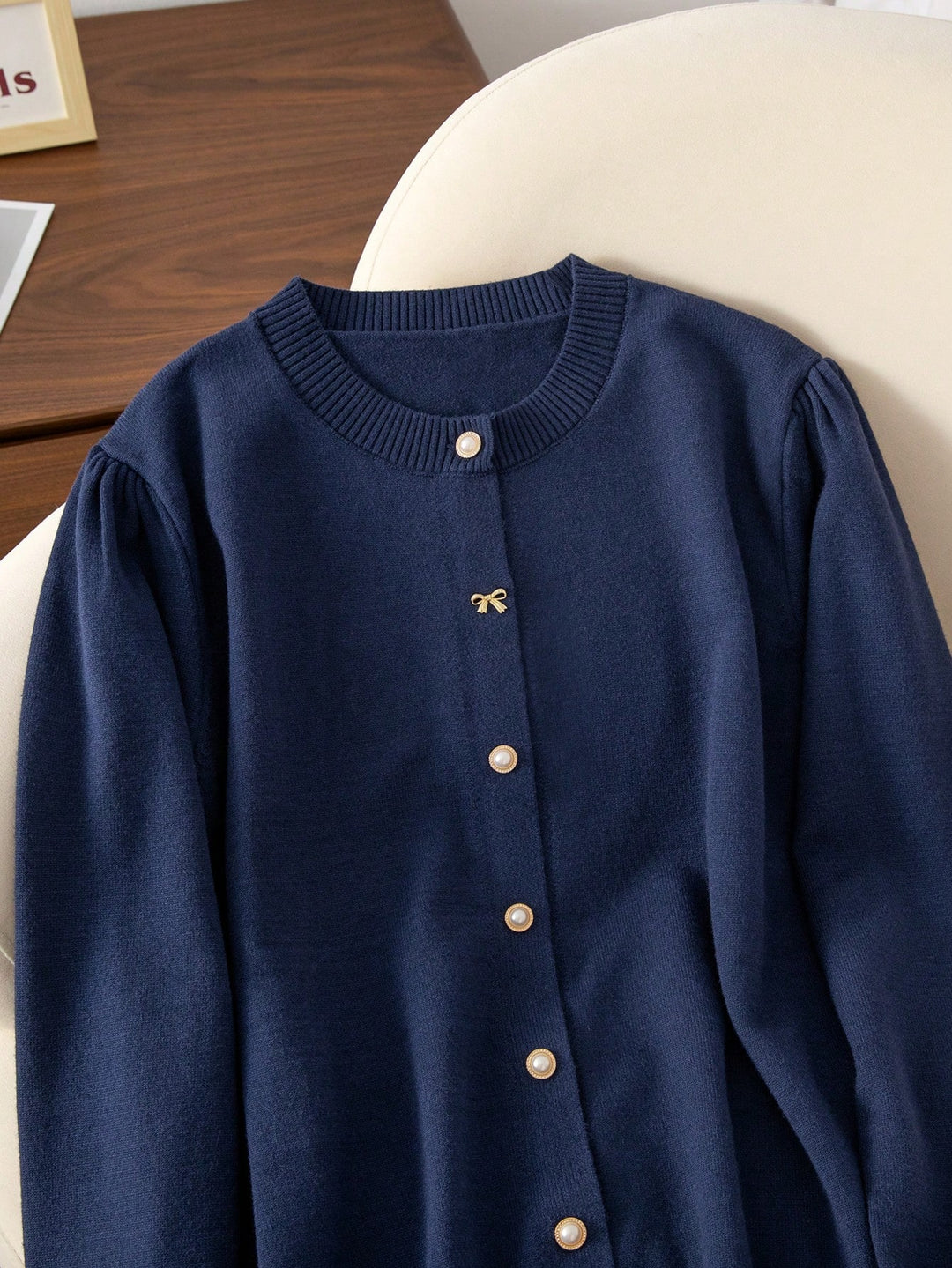 Cardigan SHEIN, albastru