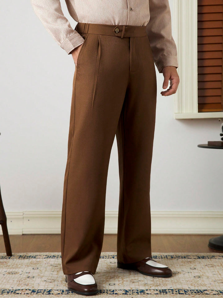 Pantaloni SHEIN, maro