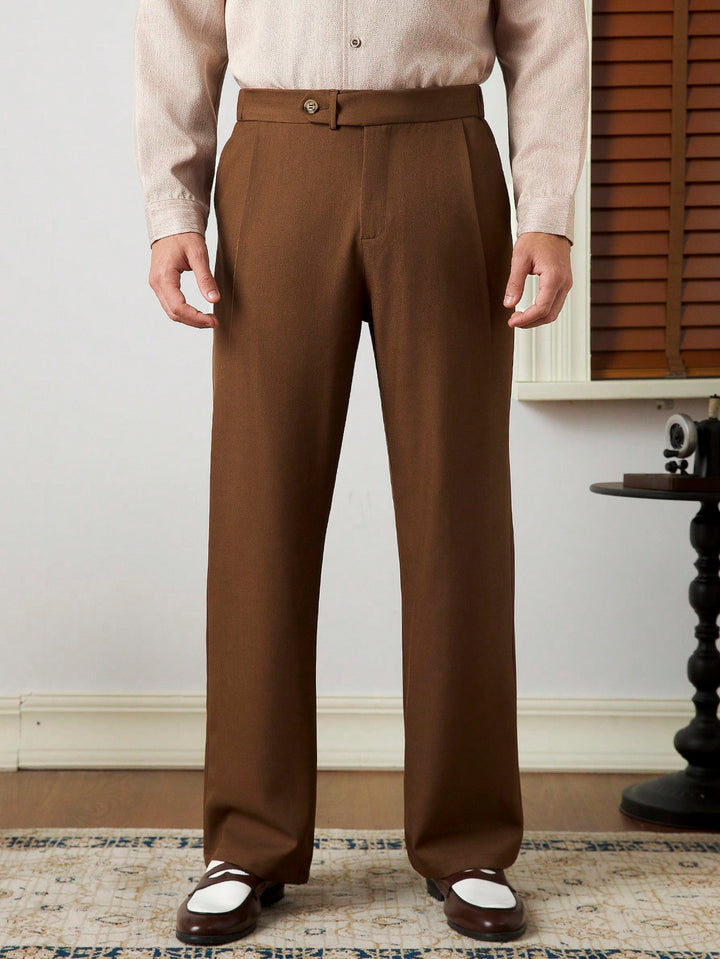 Pantaloni SHEIN, maro