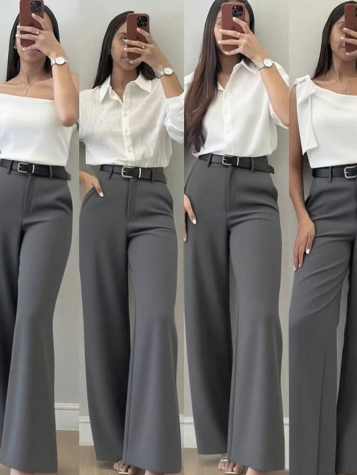 Pantaloni SHEIN, gri