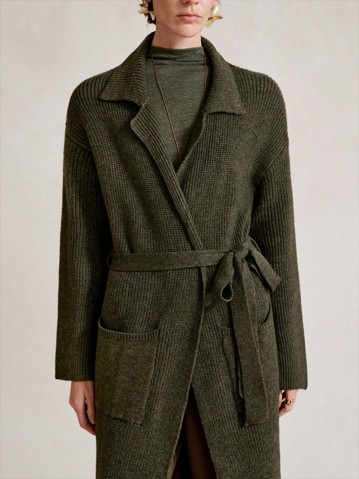 Kardigán SHEIN, khaki