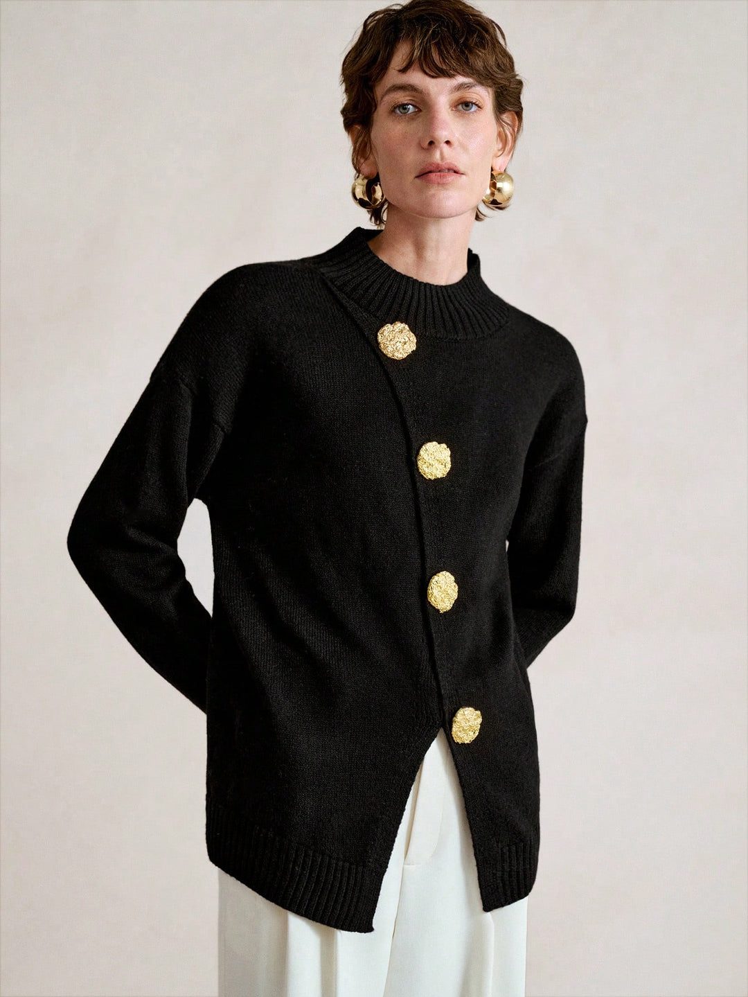 Pulover SHEIN, negru