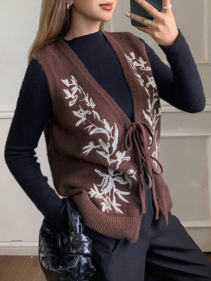 SHEIN mellény, barna