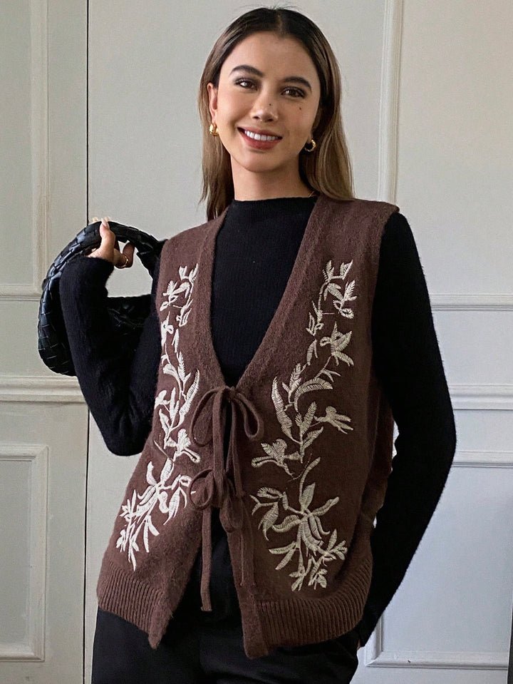 SHEIN mellény, barna