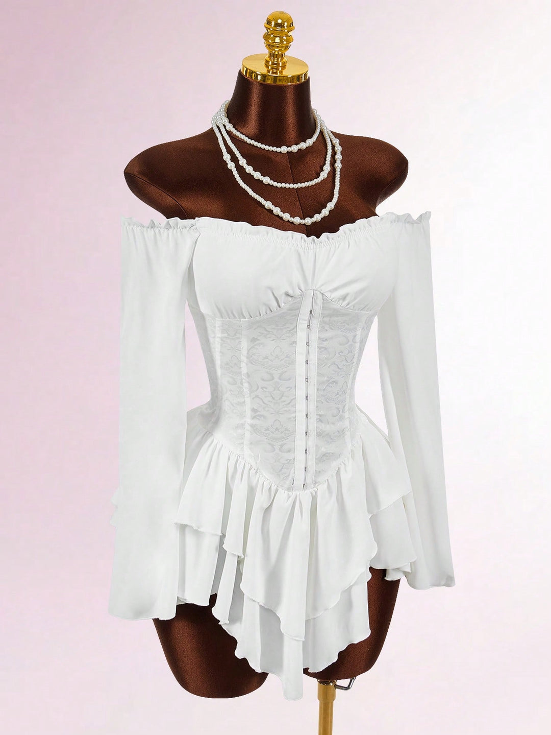 Rochie mini SHEIN, alb