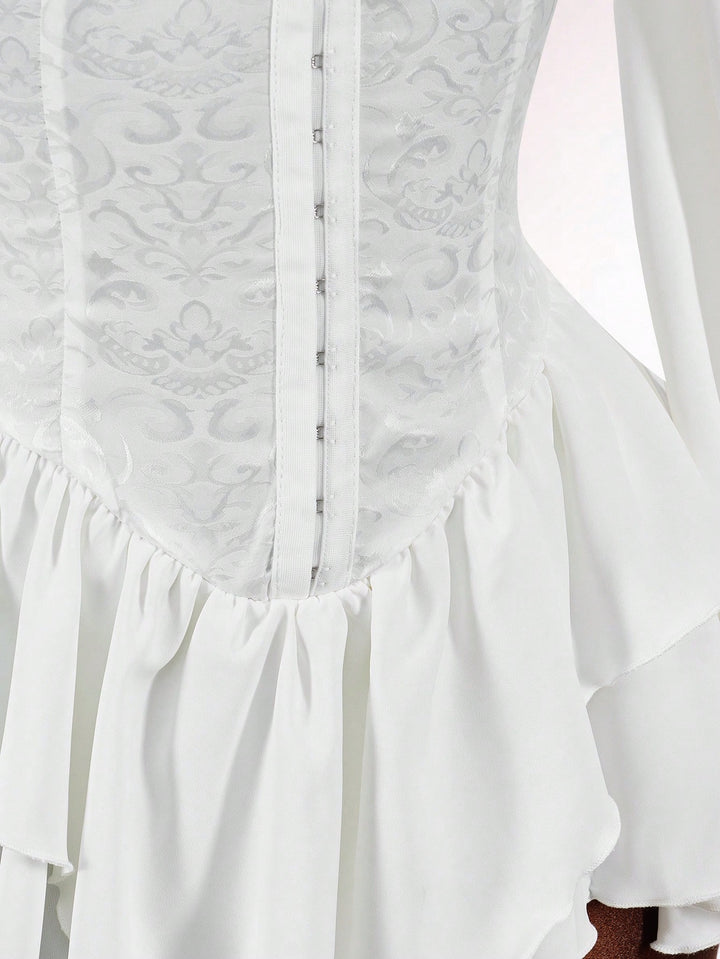 Rochie mini SHEIN, alb