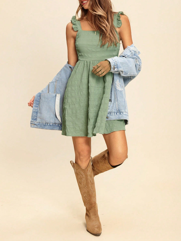Rochie scurtă SHEIN, verde