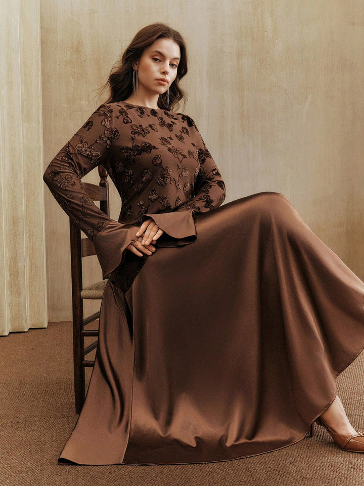 Rochie SHEIN, maro