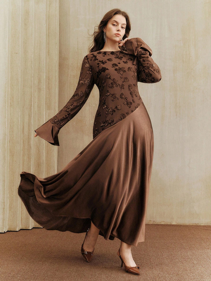 Rochie SHEIN, maro
