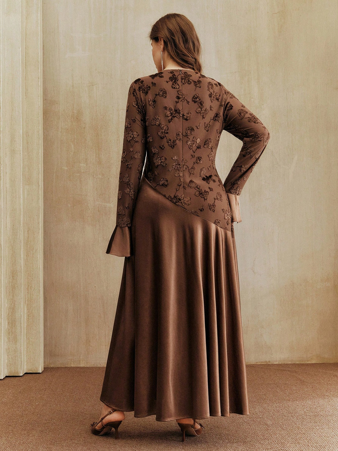 Rochie SHEIN, maro