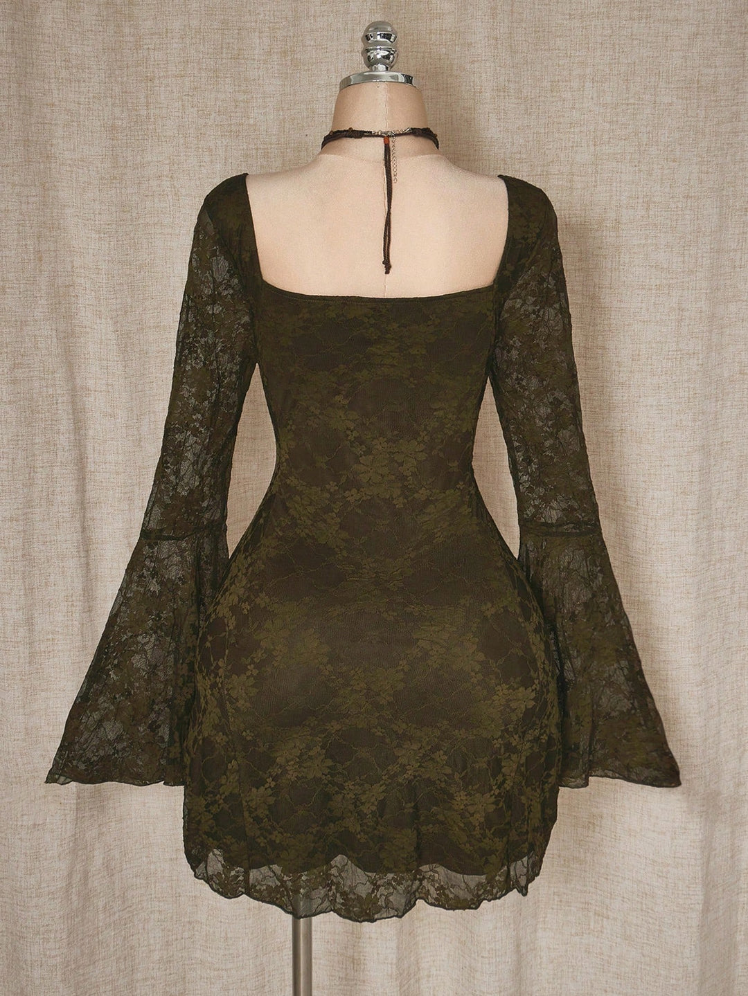 Rochie mini SHEIN, verde