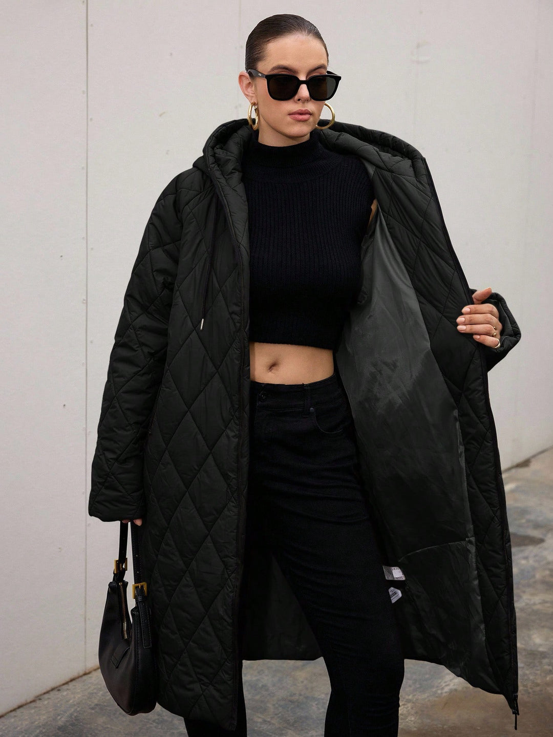 Palton SHEIN, negru