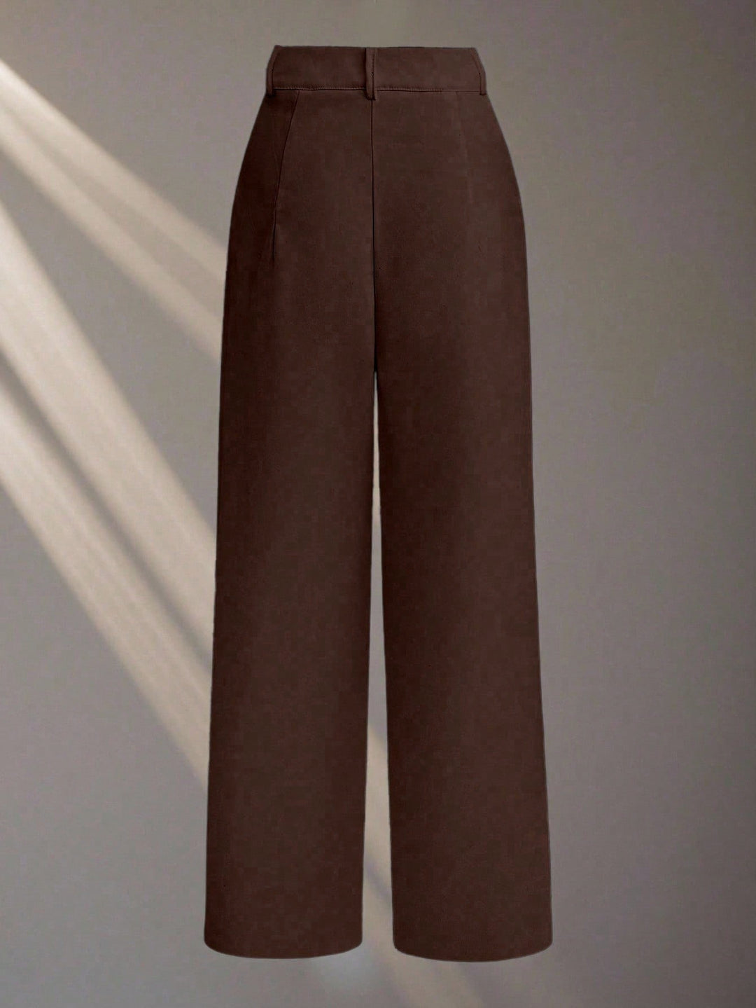 Pantaloni SHEIN, maro
