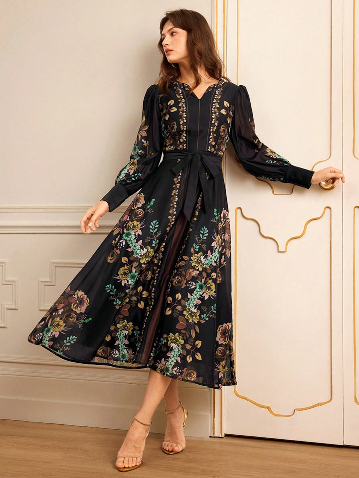 Rochie maxi SHEIN, mix culori