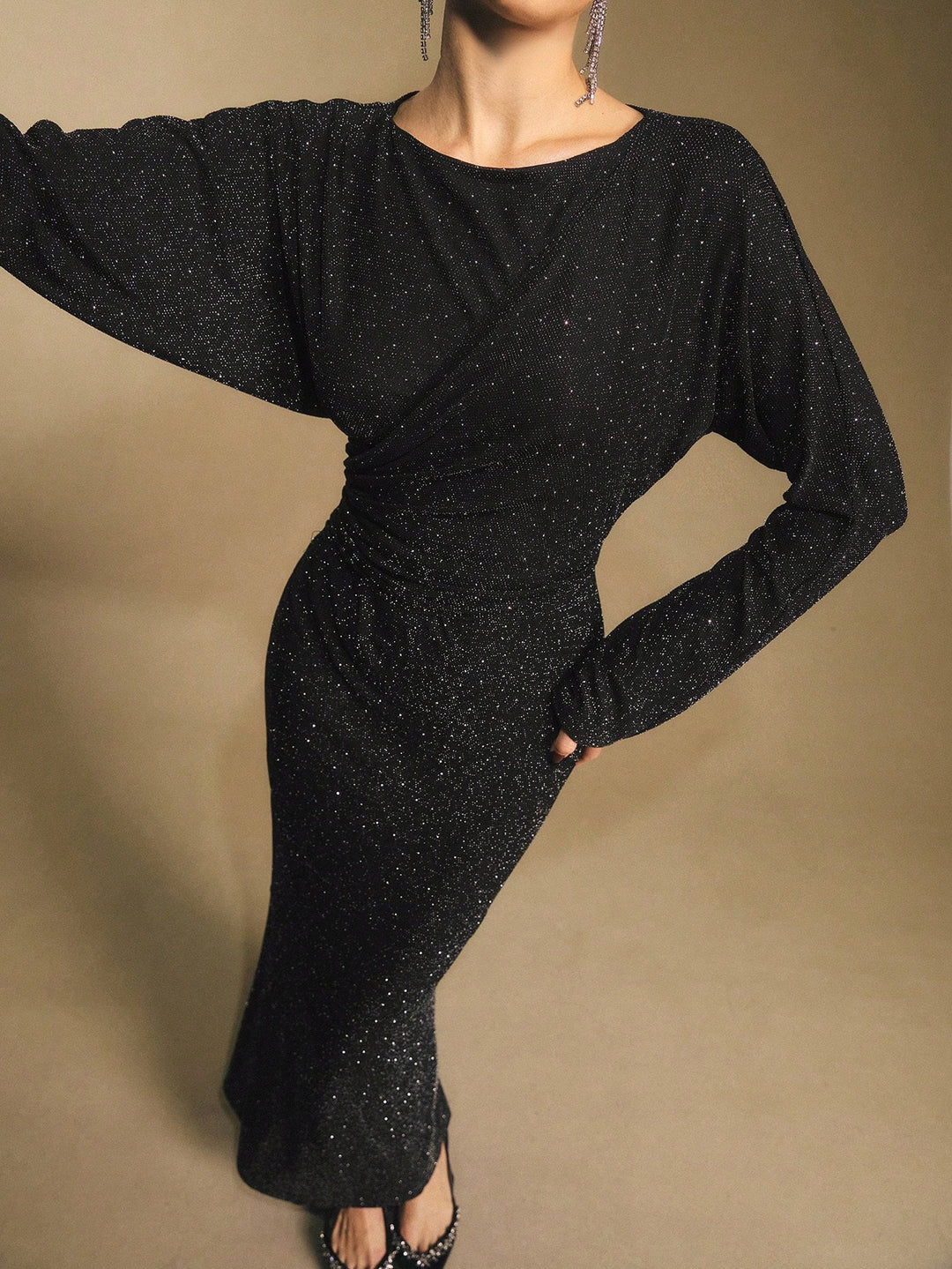 Rochie maxi Shein, negru