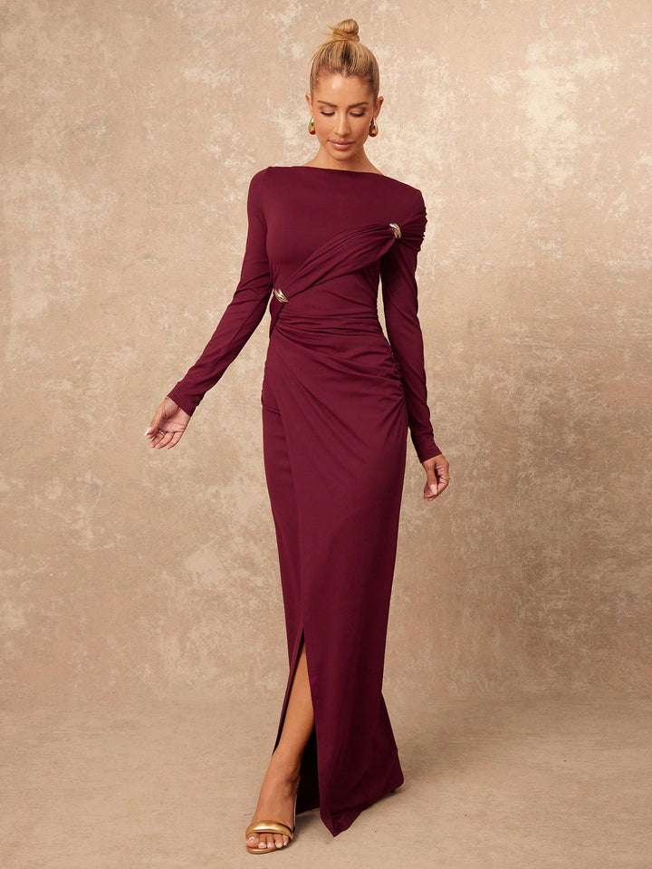 Rochie maxi SHEIN, roșu