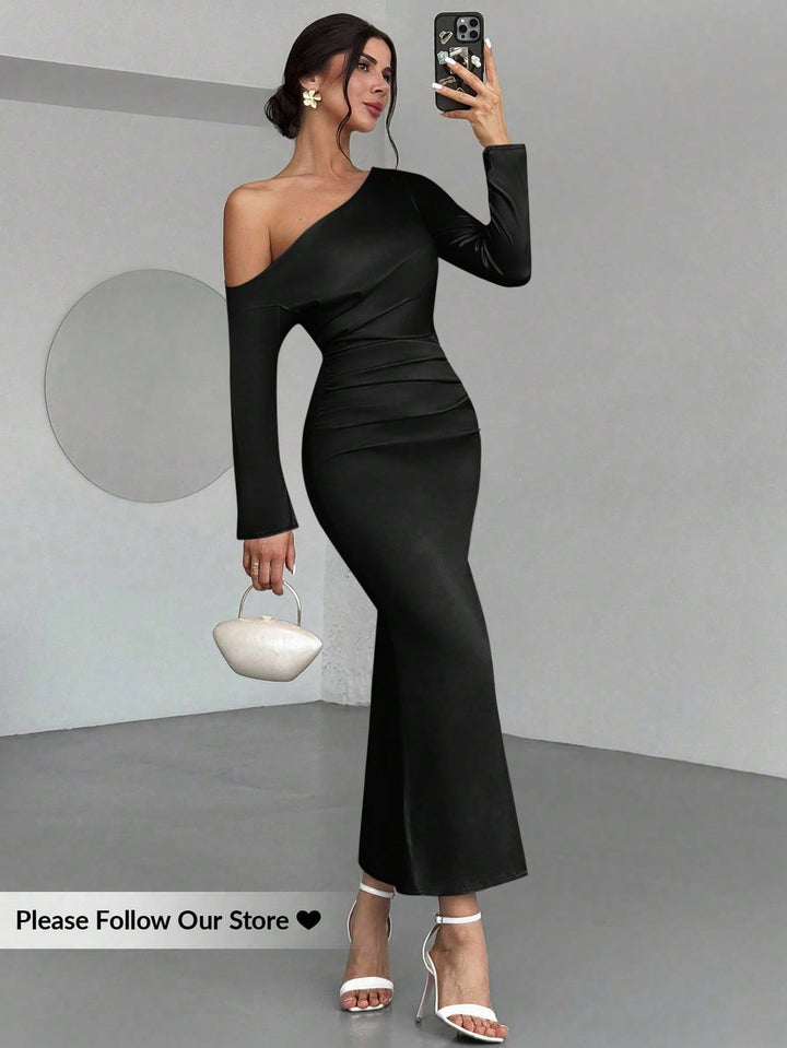 Rochie maxi SHEIN, negru