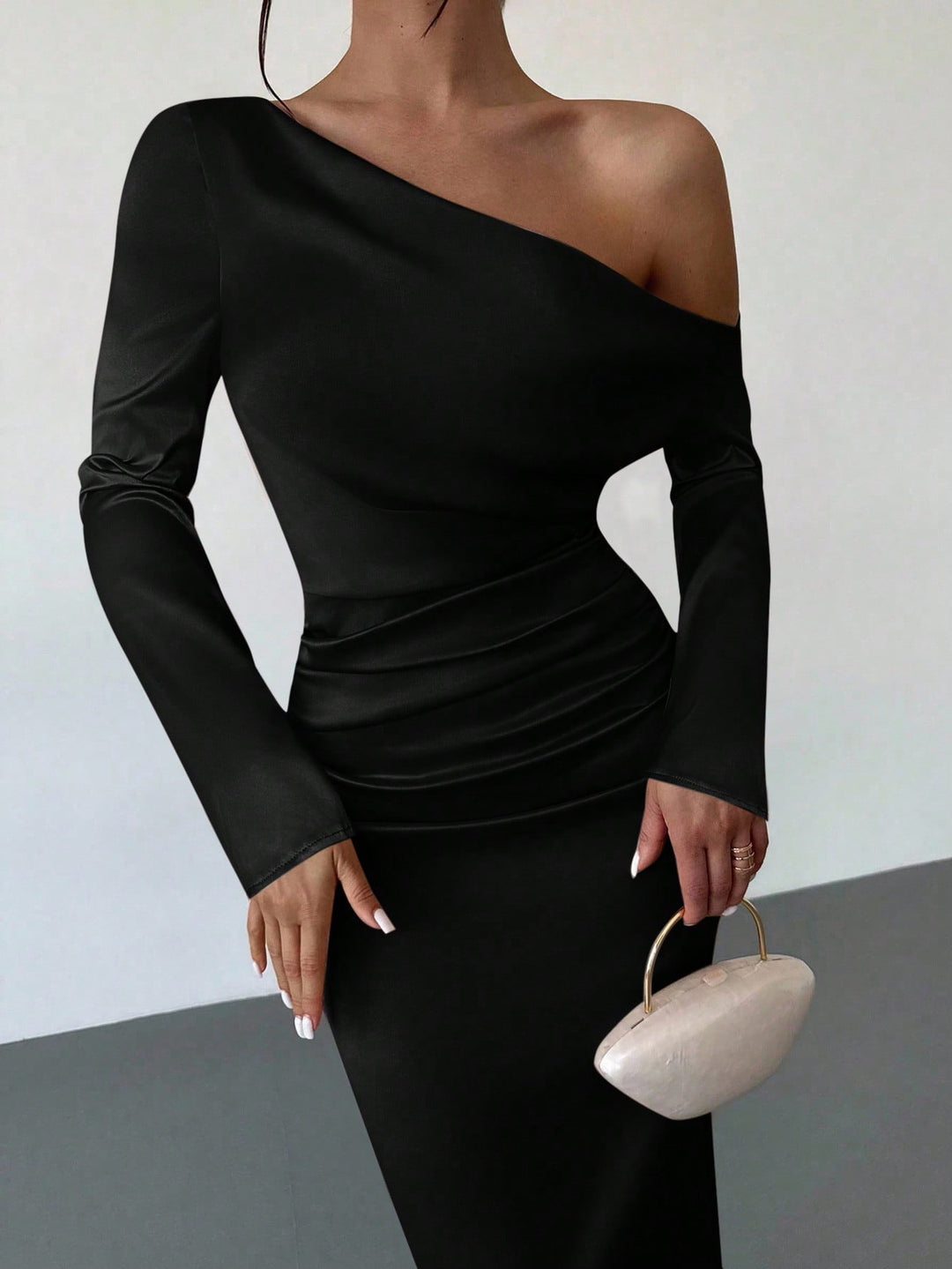 Rochie maxi SHEIN, negru