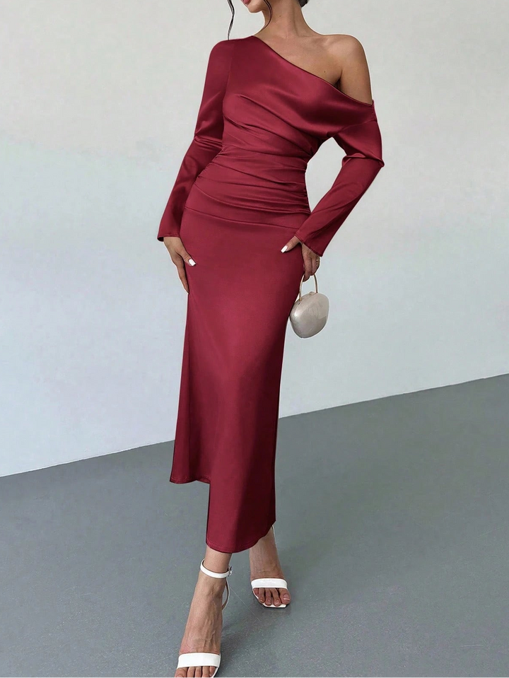 Rochie maxi SHEIN, roșu