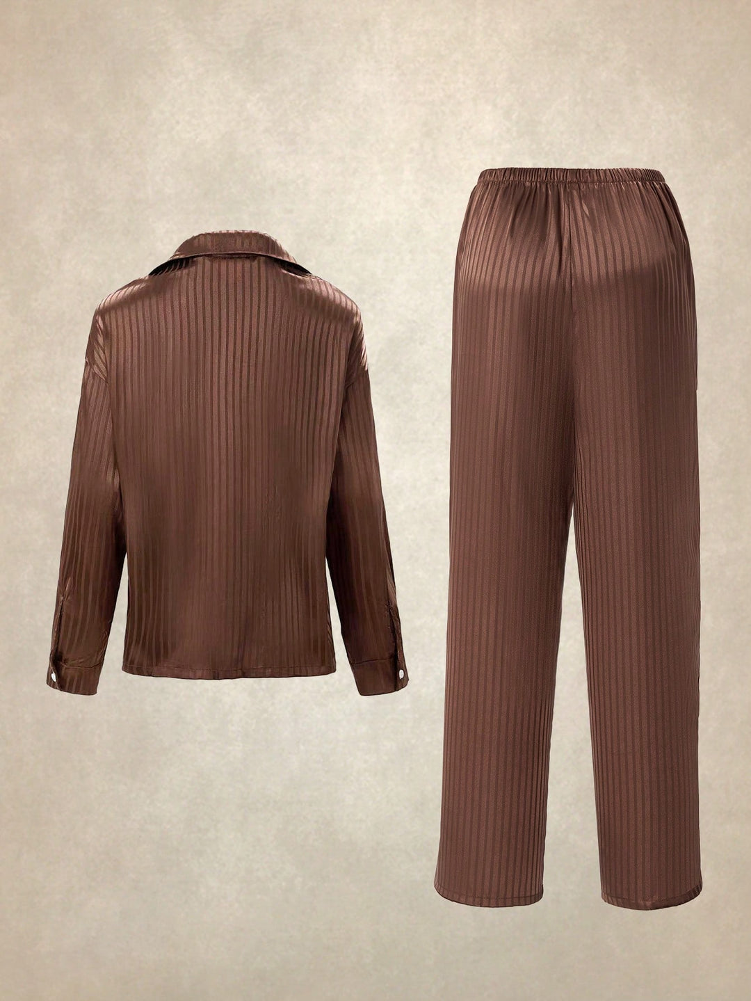 SHEIN Brown Pyjama Set