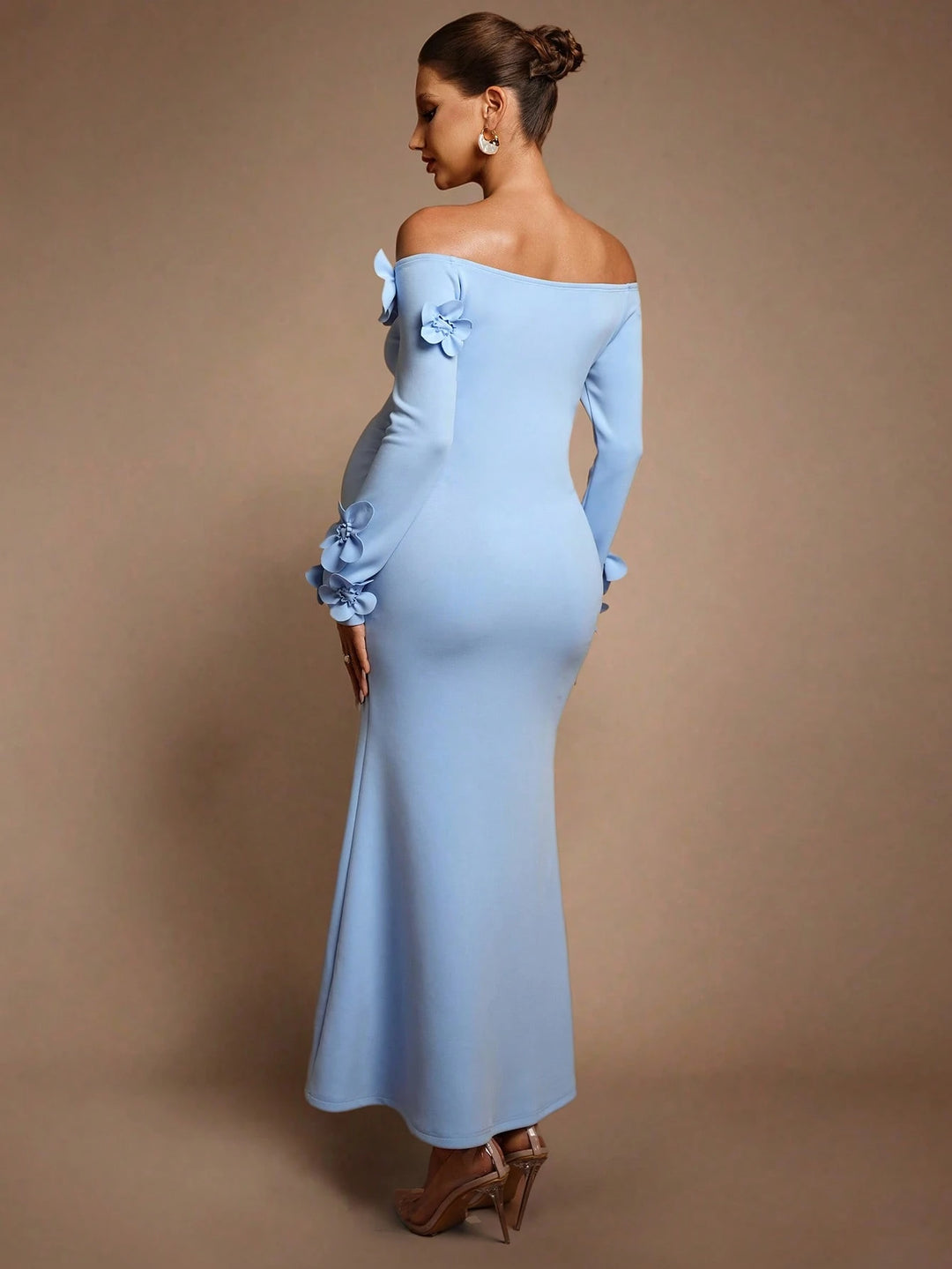 Rochie maxi Shein, albastru