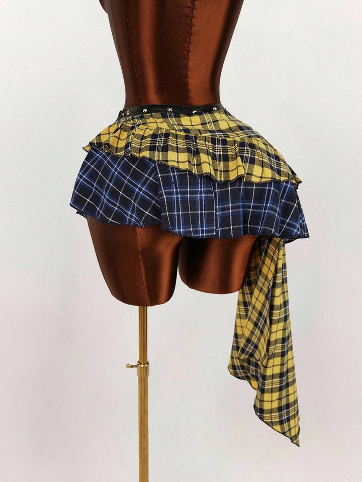 Fustă pantalon SHEIN, mix culori