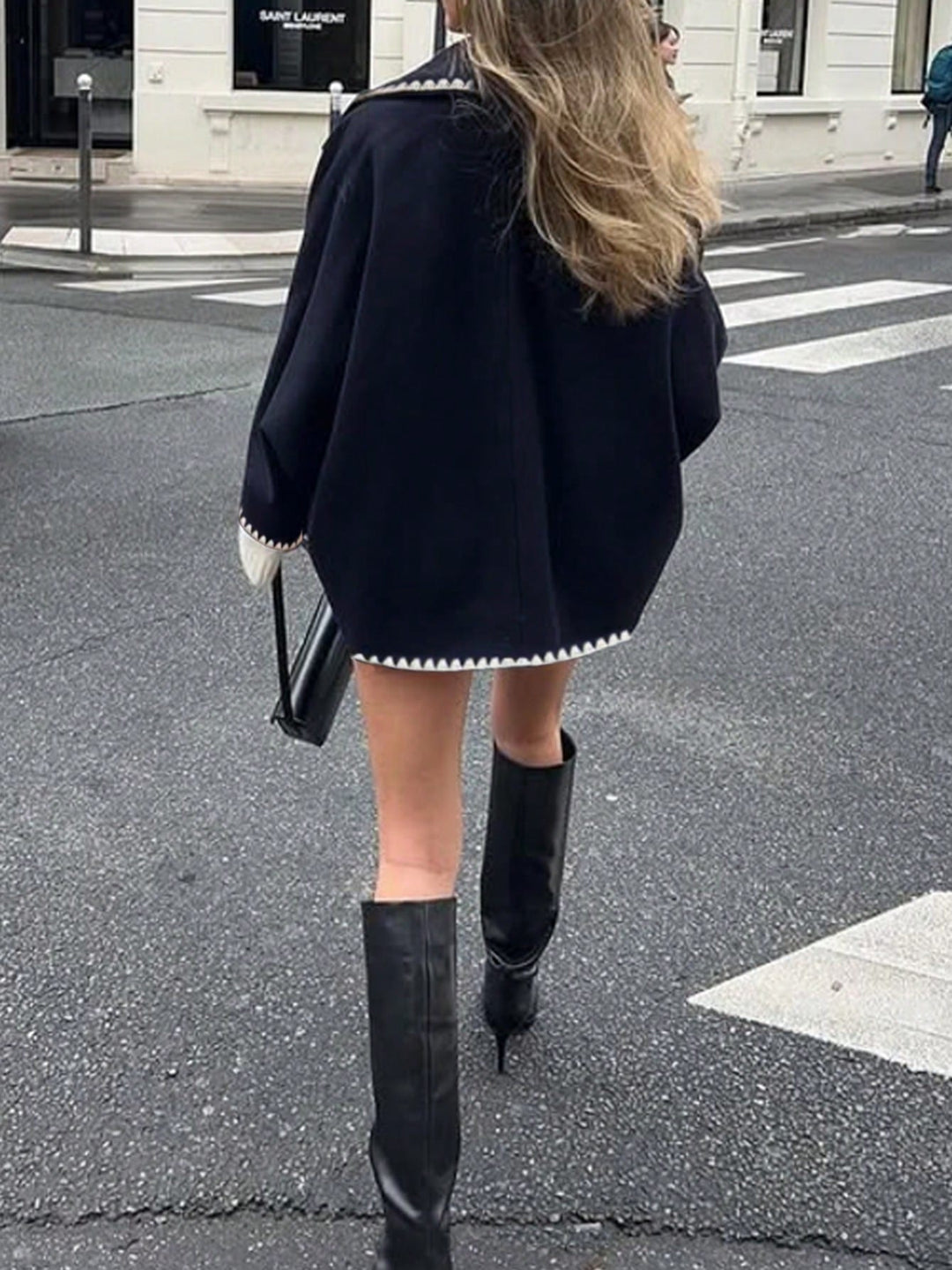 SHEIN Jacket, blue