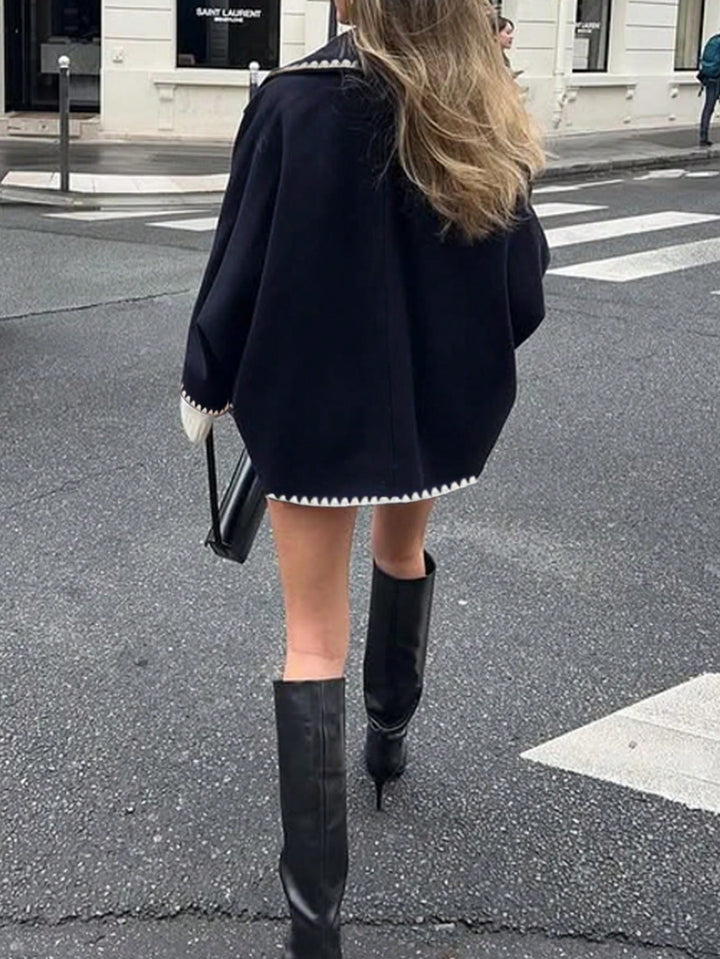 SHEIN Jacket, blue