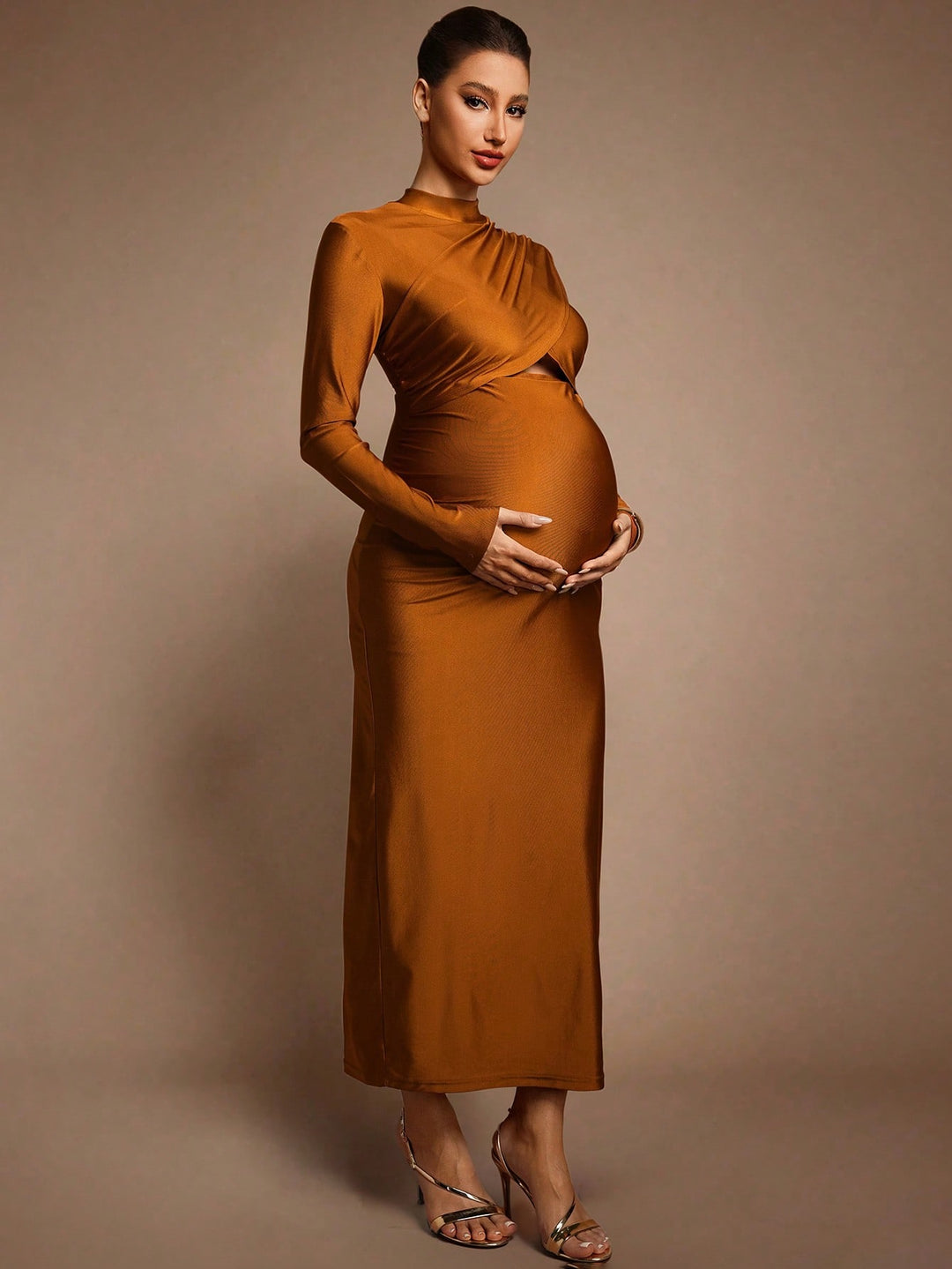 Rochie SHEIN, maro