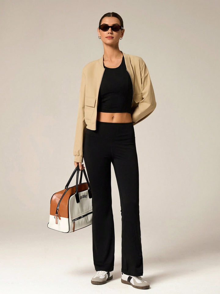Pantaloni SHEIN, negru