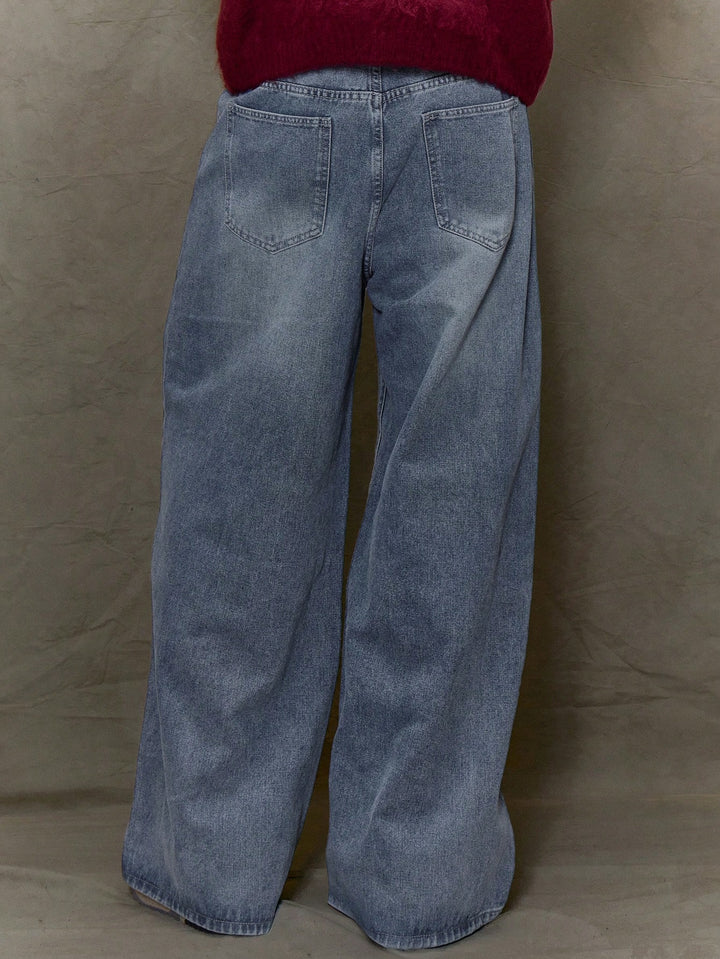Jeans SHEIN, albastru