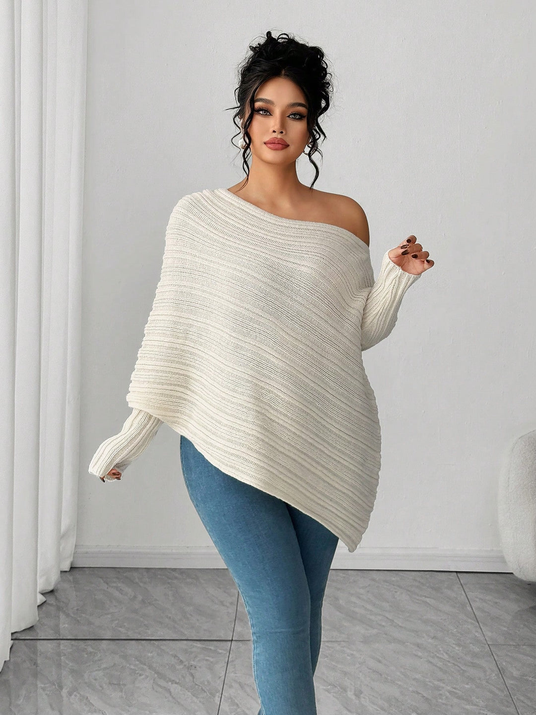 Pulover SHEIN, bej