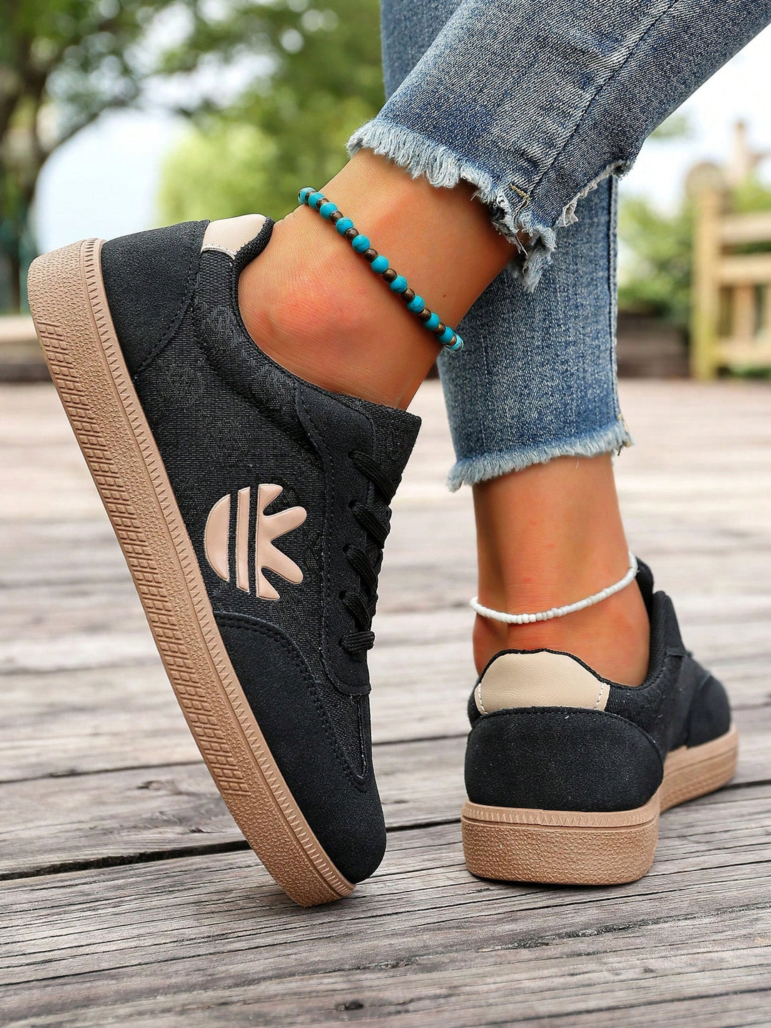 Pantofi sport SHEIN, negru