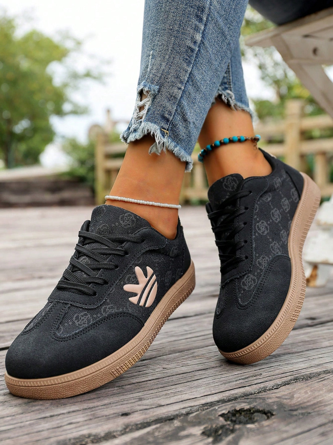 Pantofi sport SHEIN, negru