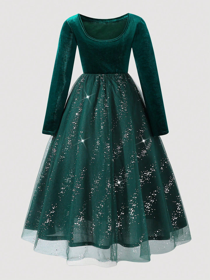 Rochie maxi SHEIN, verde