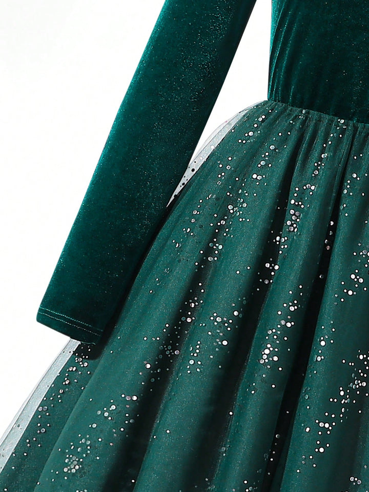 Rochie maxi SHEIN, verde