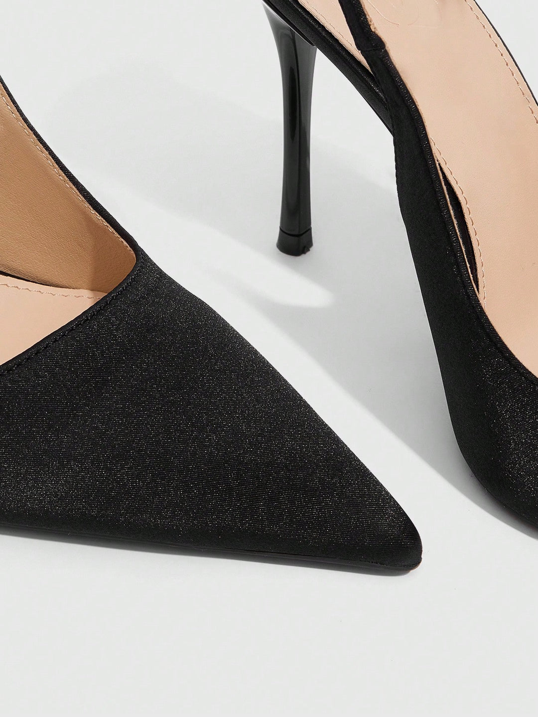 Pantofi cu toc SHEIN, negru