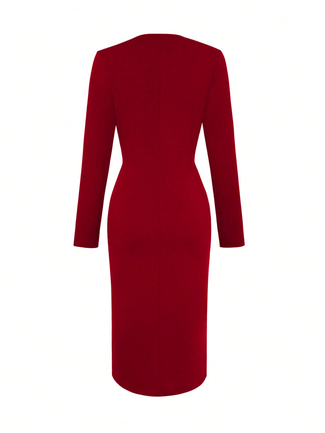 Rochie midi SHEIN, roșu