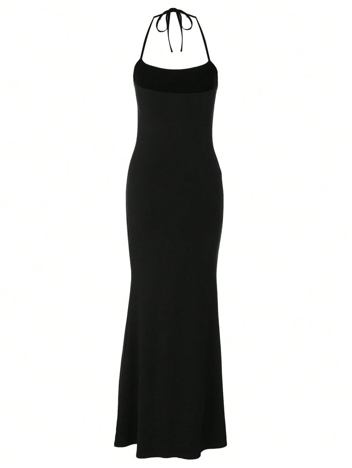 Rochie maxi SHEIN, negru