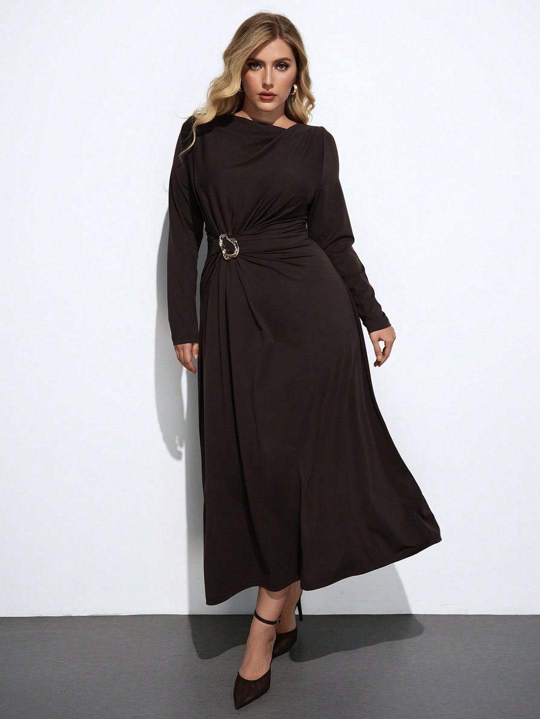 Rochie SHEIN, maro